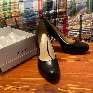 Size 9 Nine West Black Heels